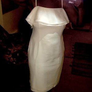 Designer Karl Lagerfeld Pearled Cocktail Dress